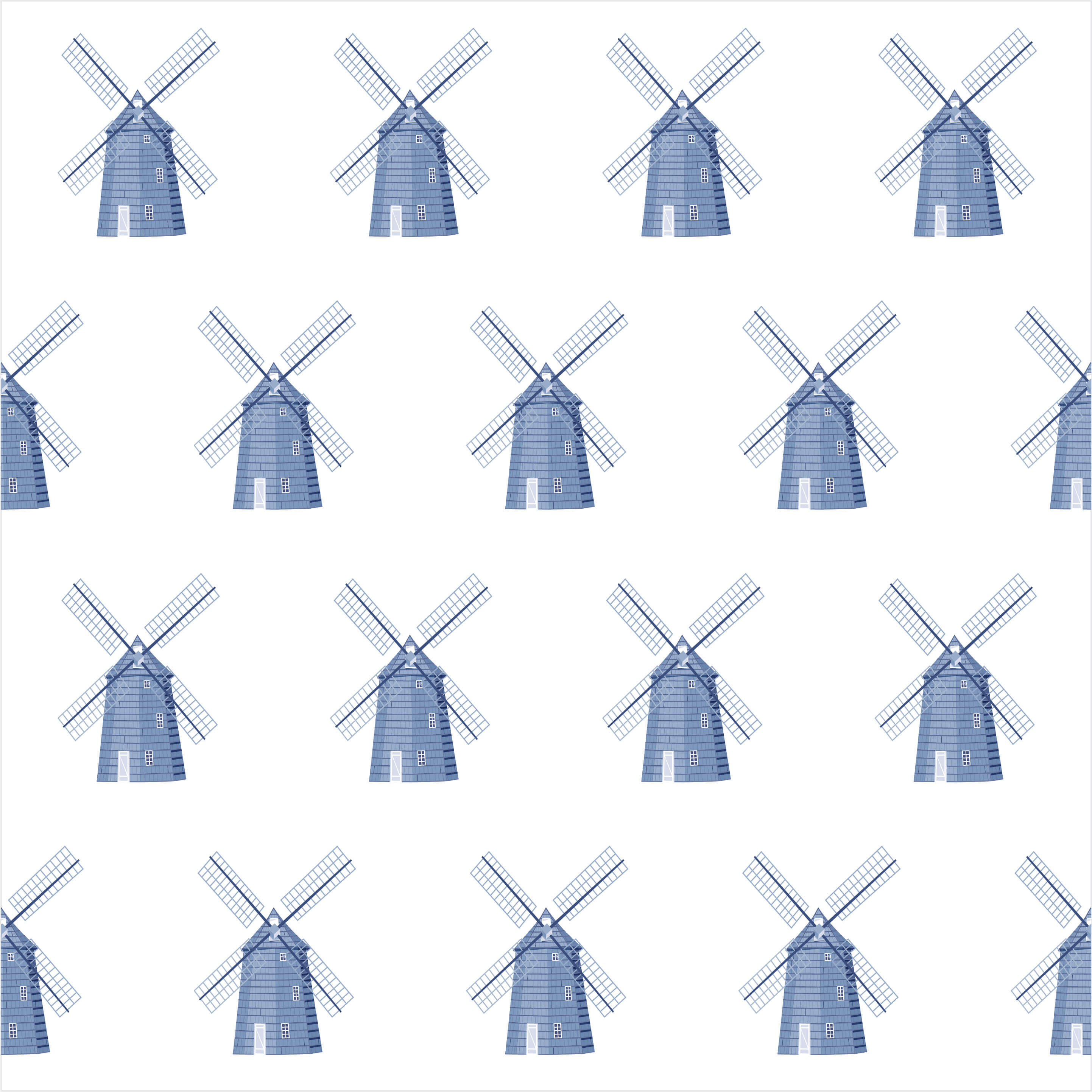 Hamptons Windmill Zippered Romper